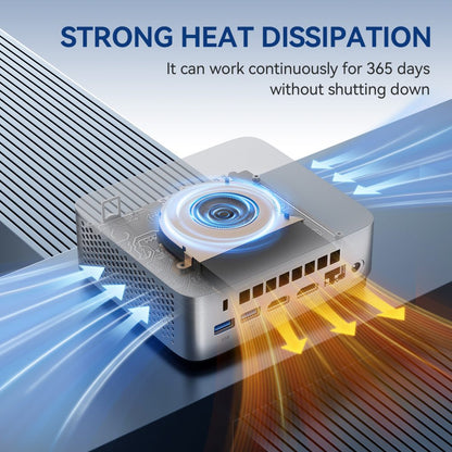 Computer散热器展示图，强调强大的热量散发能力