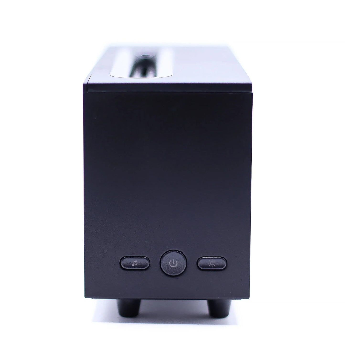 Flame Effect Aroma Diffuser with Relaxing Bird Sound – Black USB Humidifier